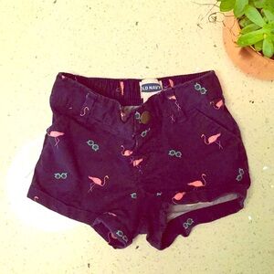 Adorbs Flamingo Print Girls Shorts!
